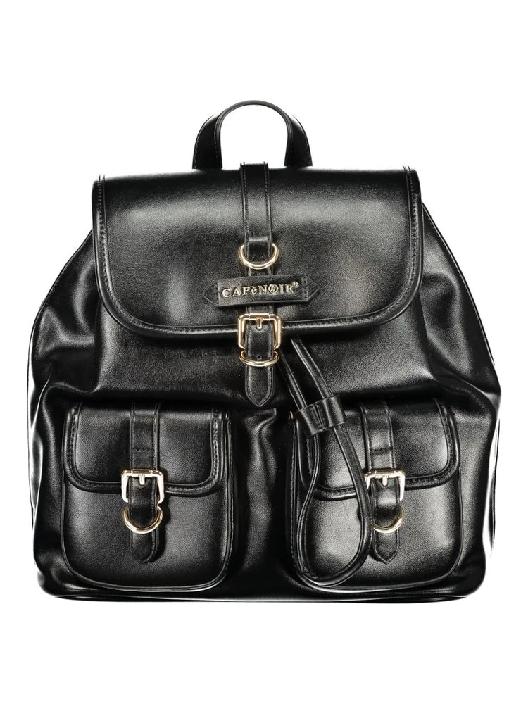 Black Polyethylene Backpack