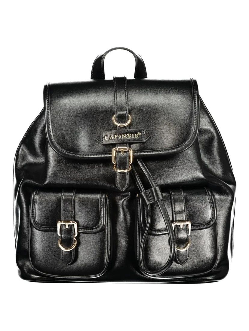 Black Polyethylene Backpack
