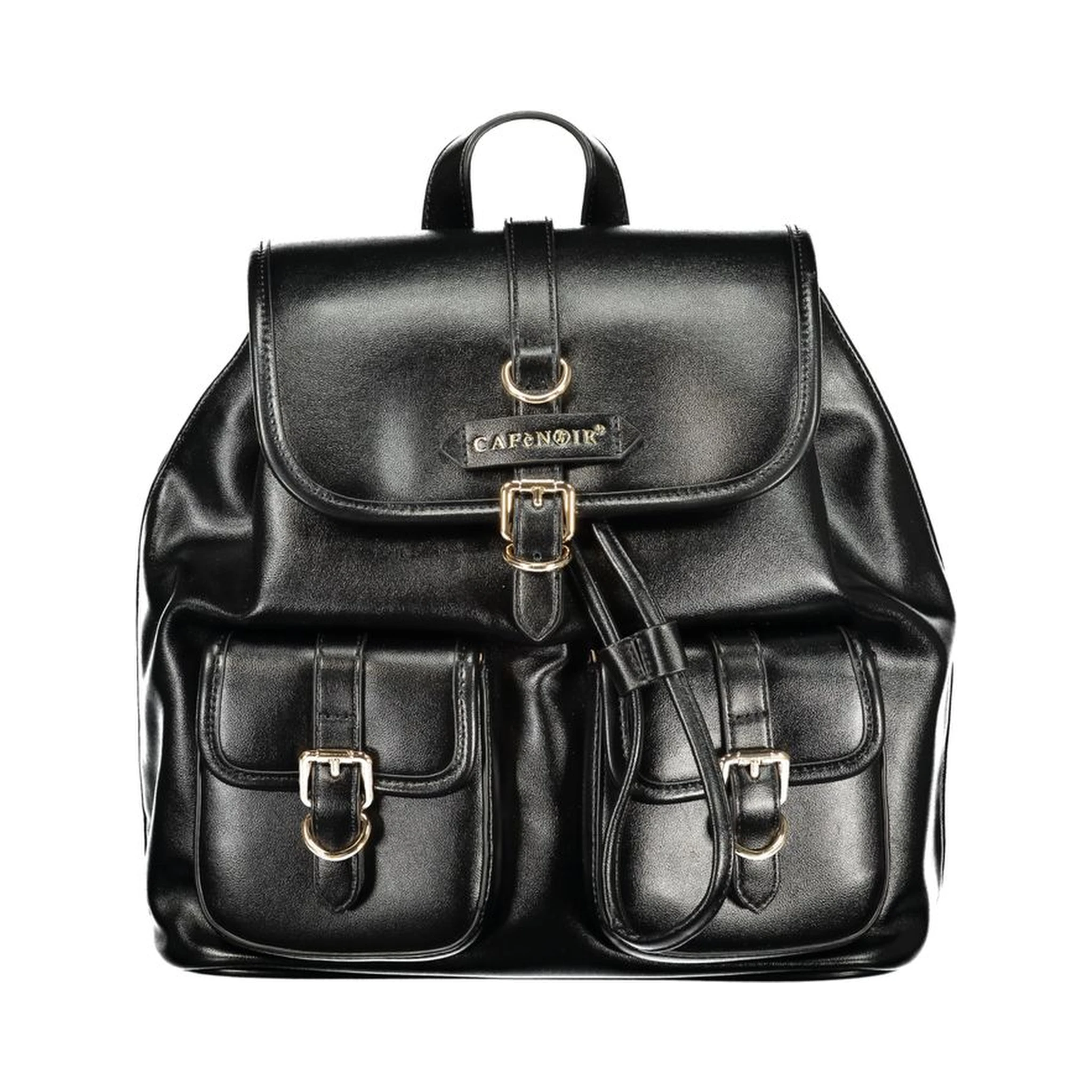 Black Polyethylene Backpack