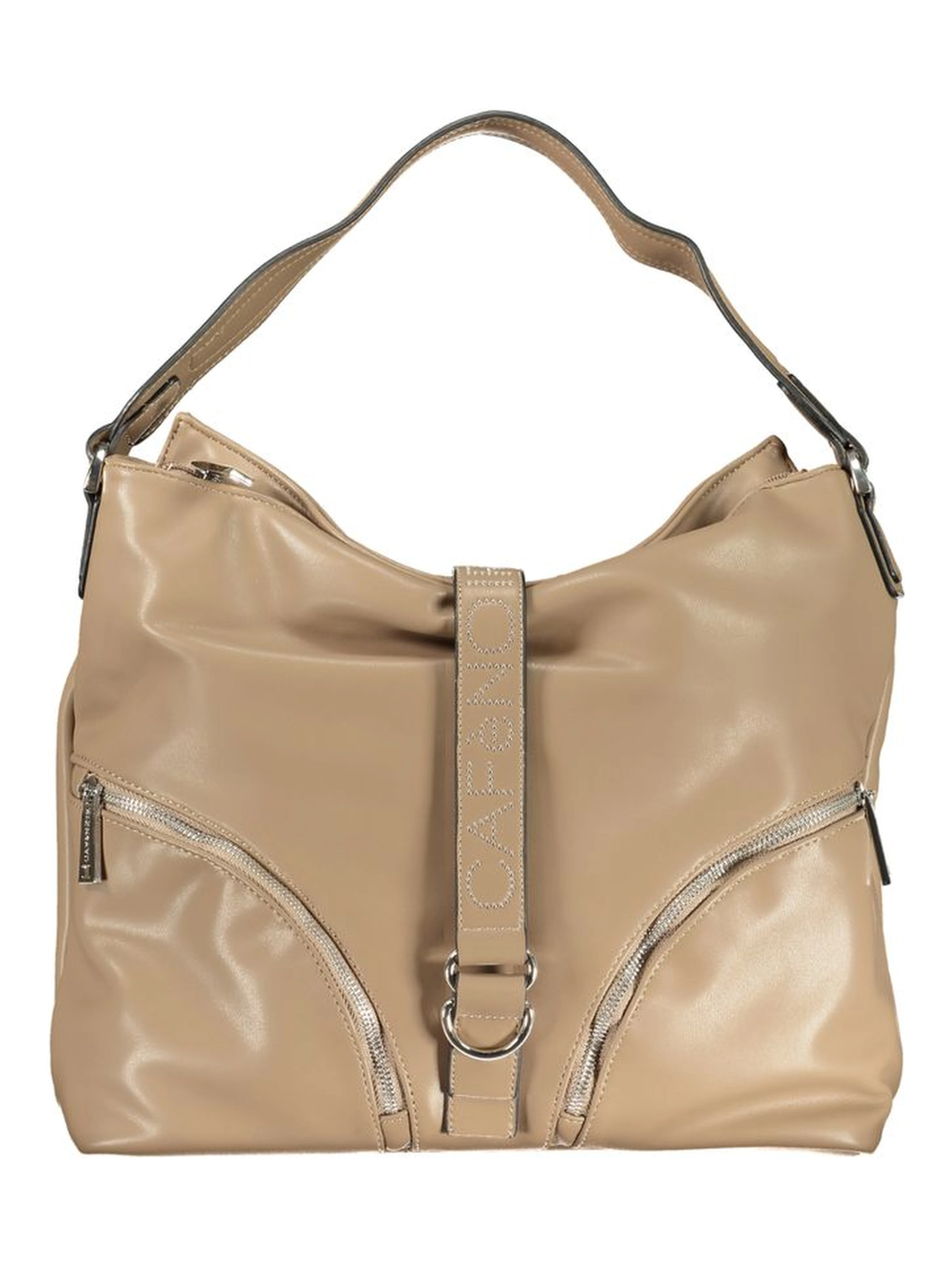 Brown Polyethylene Handbag