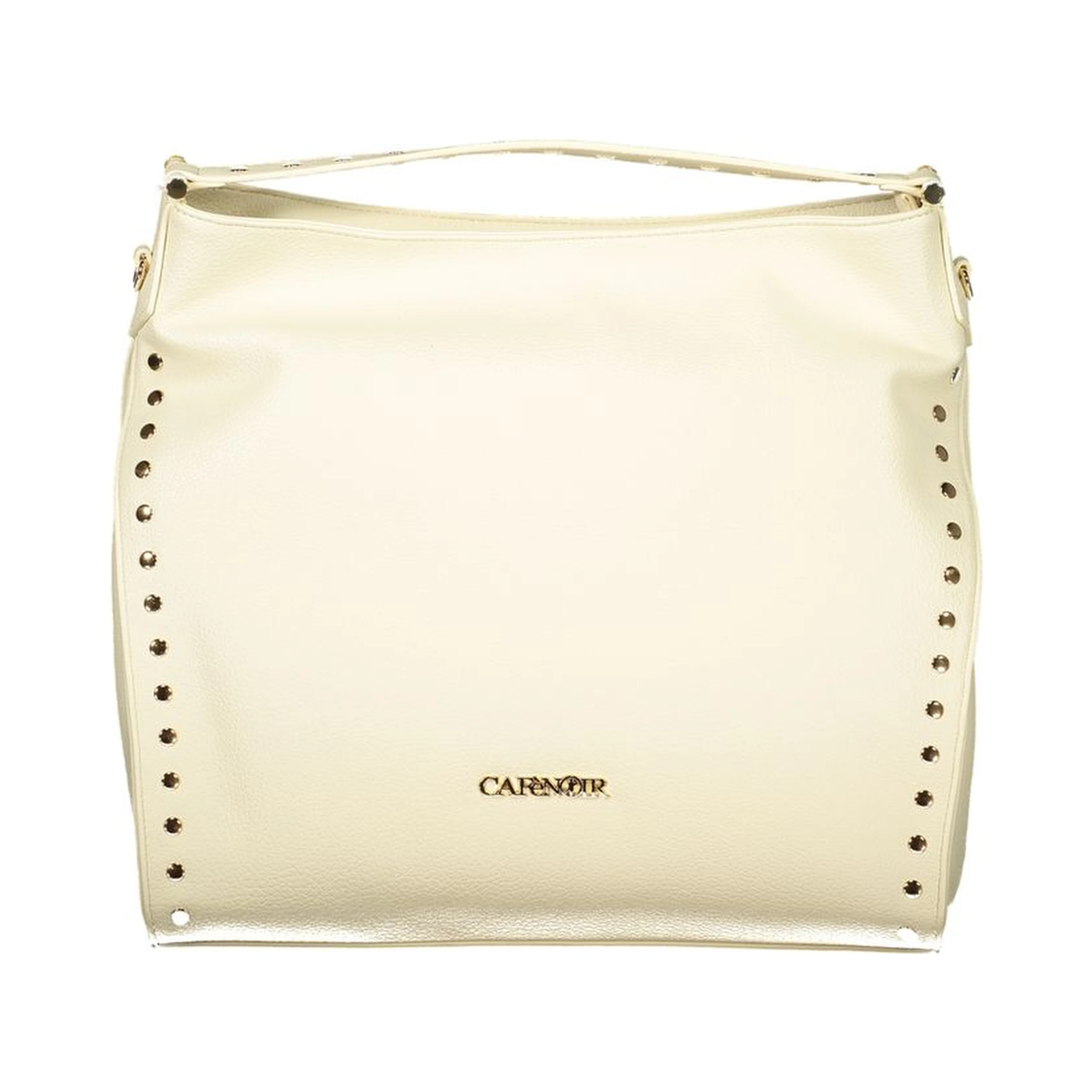 Beige Polyethylene Handbag