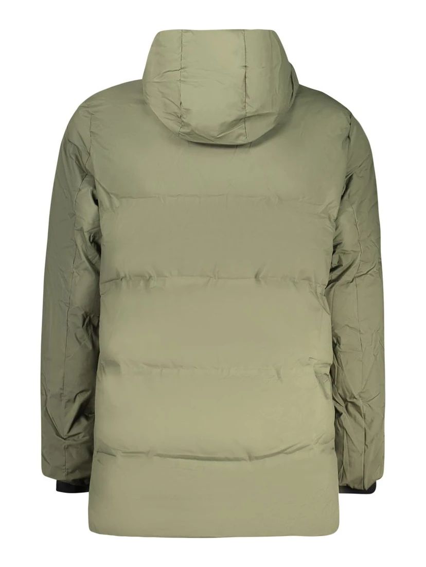 Verde Polyester Mens Jacket