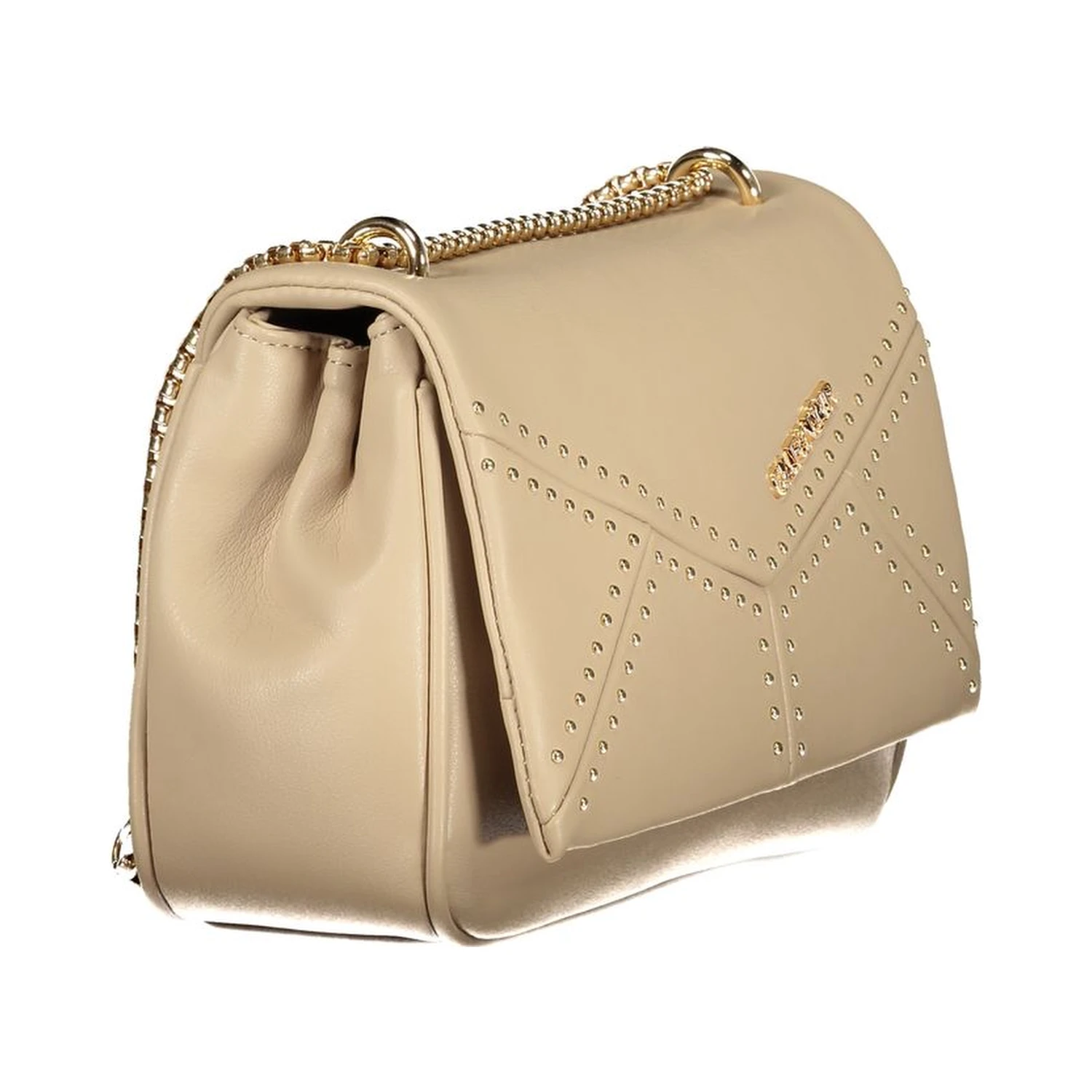 Beige Polyethylene Handbag