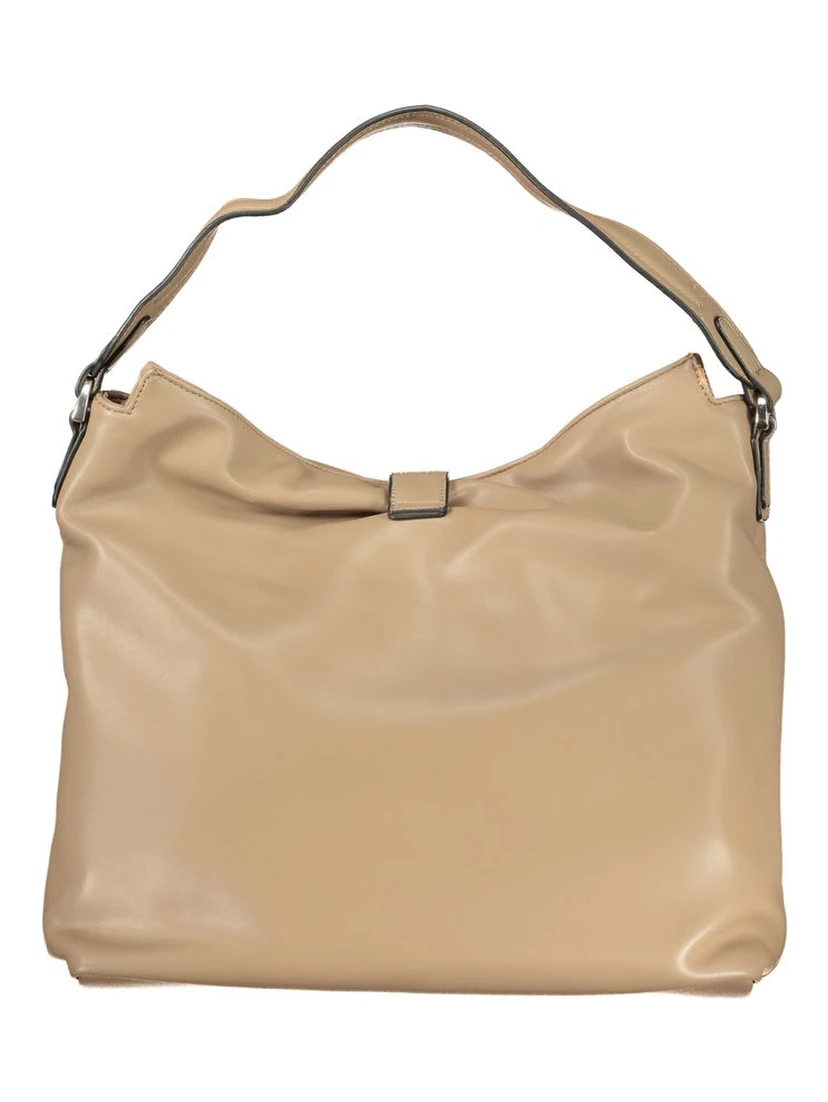Brown Polyethylene Handbag