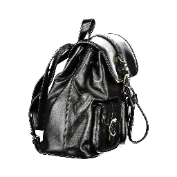Black Polyethylene Backpack