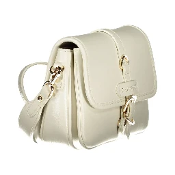 White Polyethylene Handbag