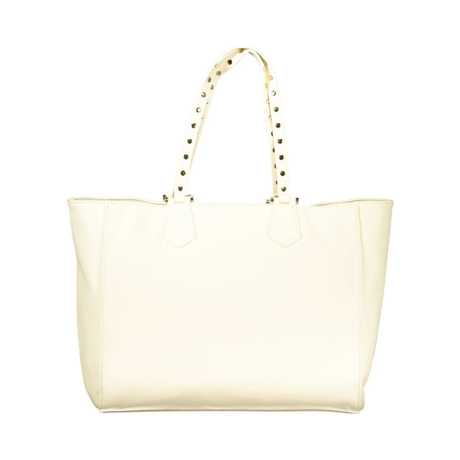Beige Polyethylene Handbag
