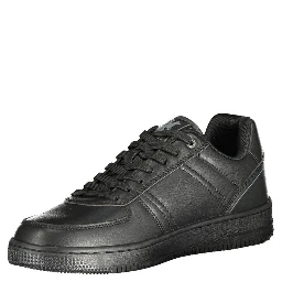 Nero Polyurethane Men Sneaker