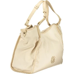 Beige Polyethylene Handbag