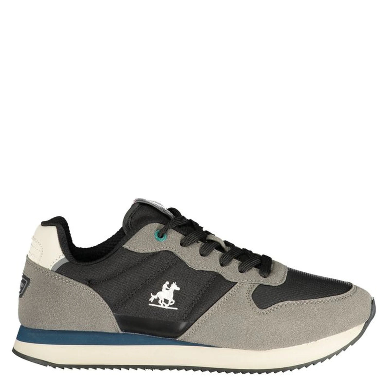 Black Polyurethane Men Sneaker