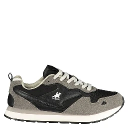Black Polyurethane Men Sneaker