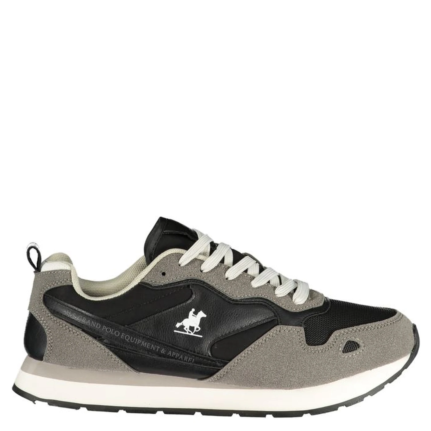 Black Polyurethane Men Sneaker