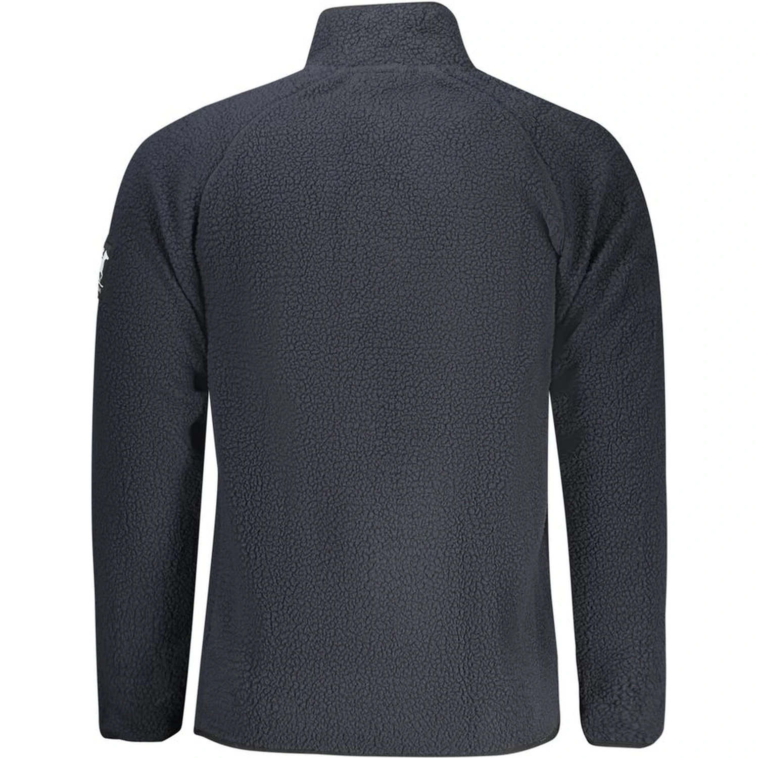 Blu Polyester Men Sweatshirt