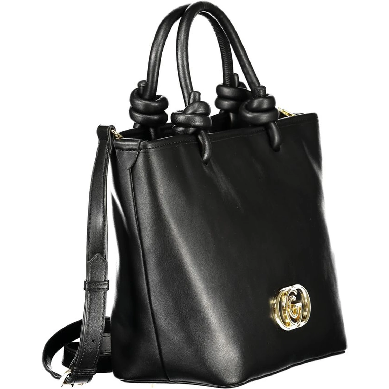 Nero Poliuretano Women Handbag