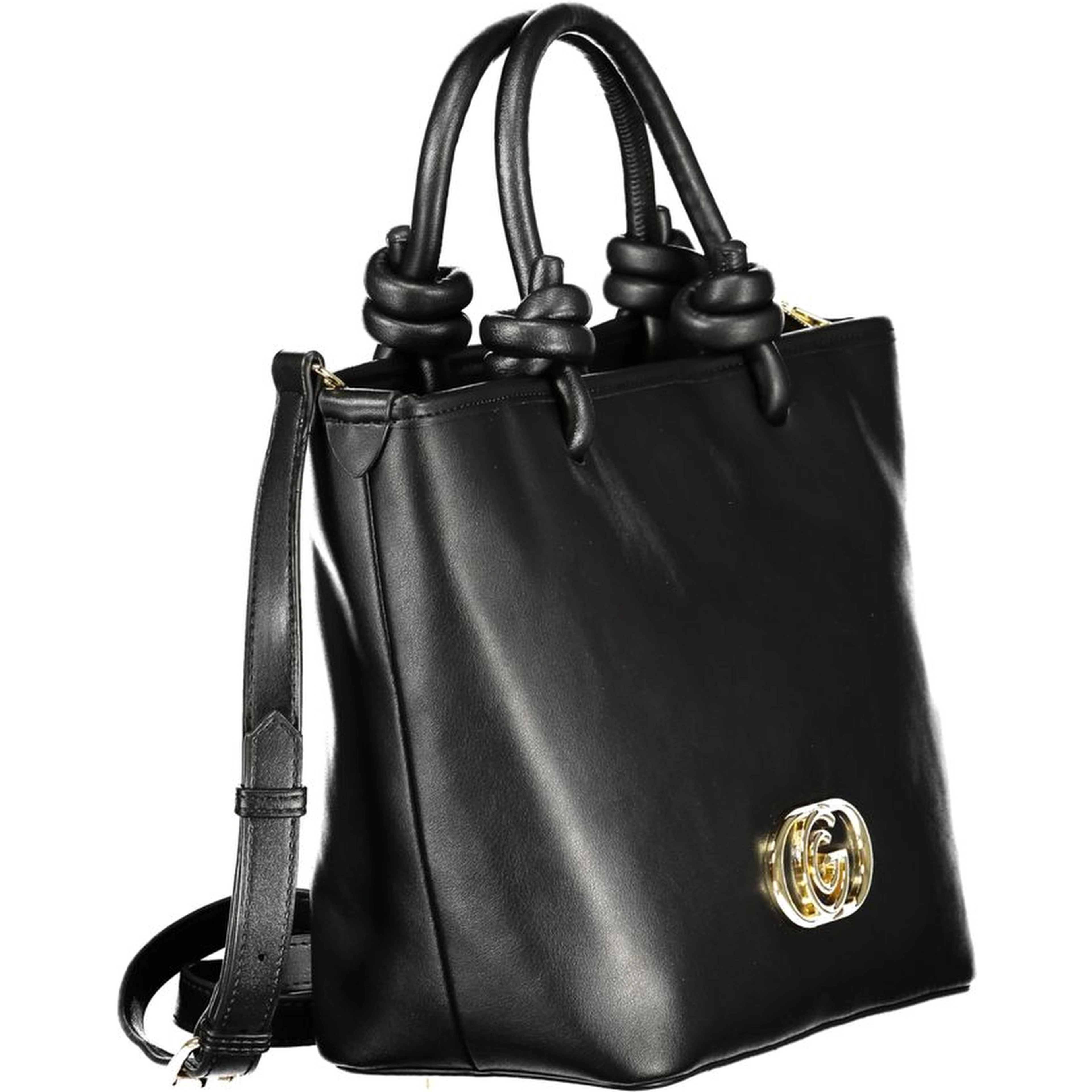 Nero Poliuretano Women Handbag