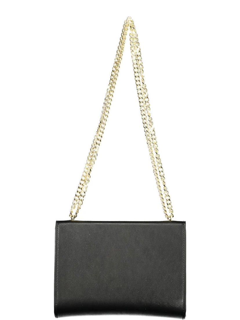Black Poliuretano Women Handbag