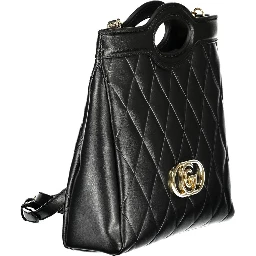 حقيبة يد من البولي إيثيلين الأسود