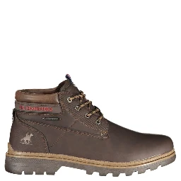 Marrone Polyurethane Men Ankle Boot