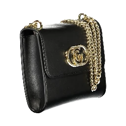 Black Poliuretano Women Handbag