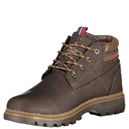 Marrone Polyurethane Men Ankle Boot