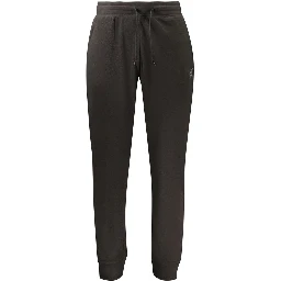 Black Polyester Men's Sweatpant