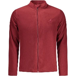 Rosso Polyester Men Sweatshirt