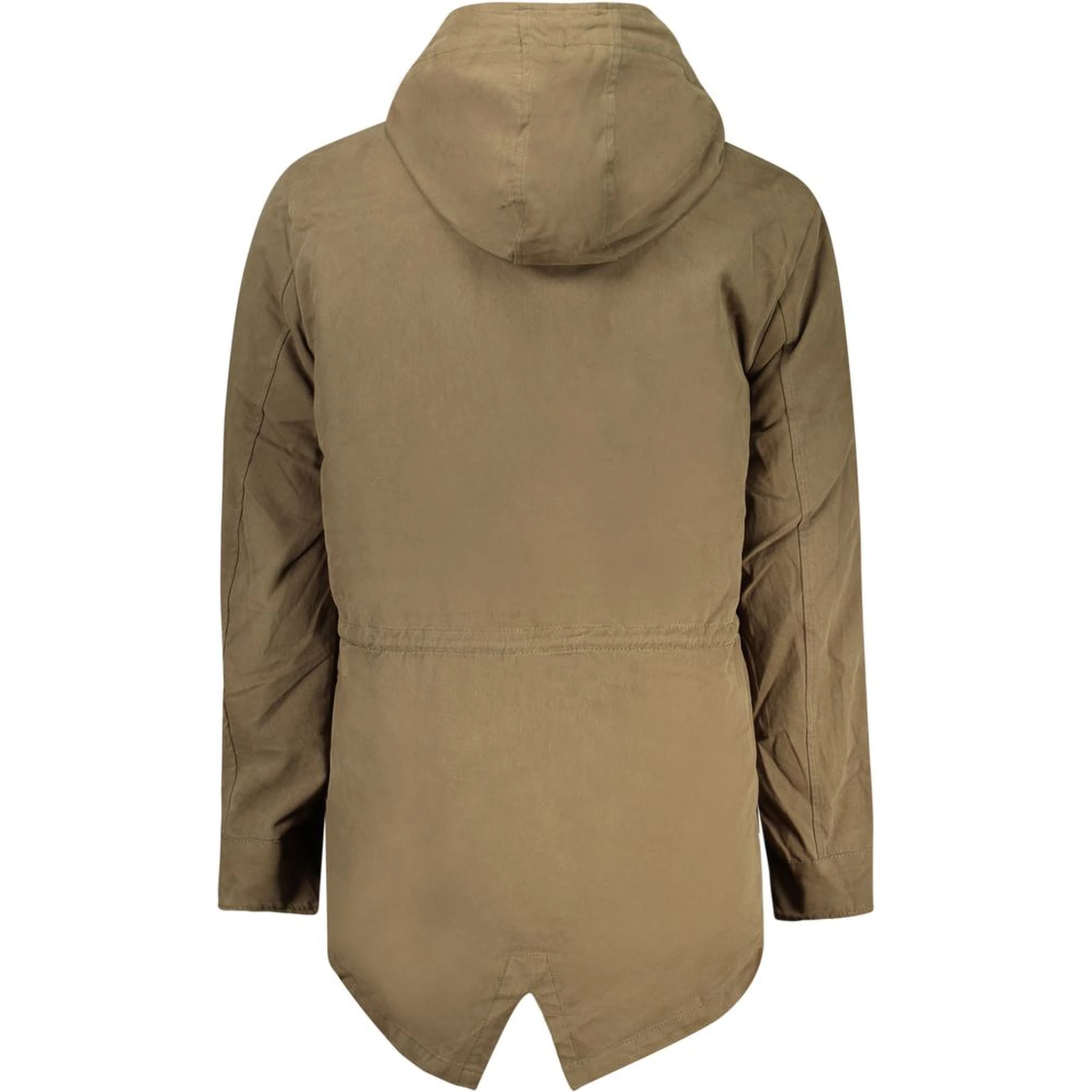 Verde Polyester Men's Parka Jacket