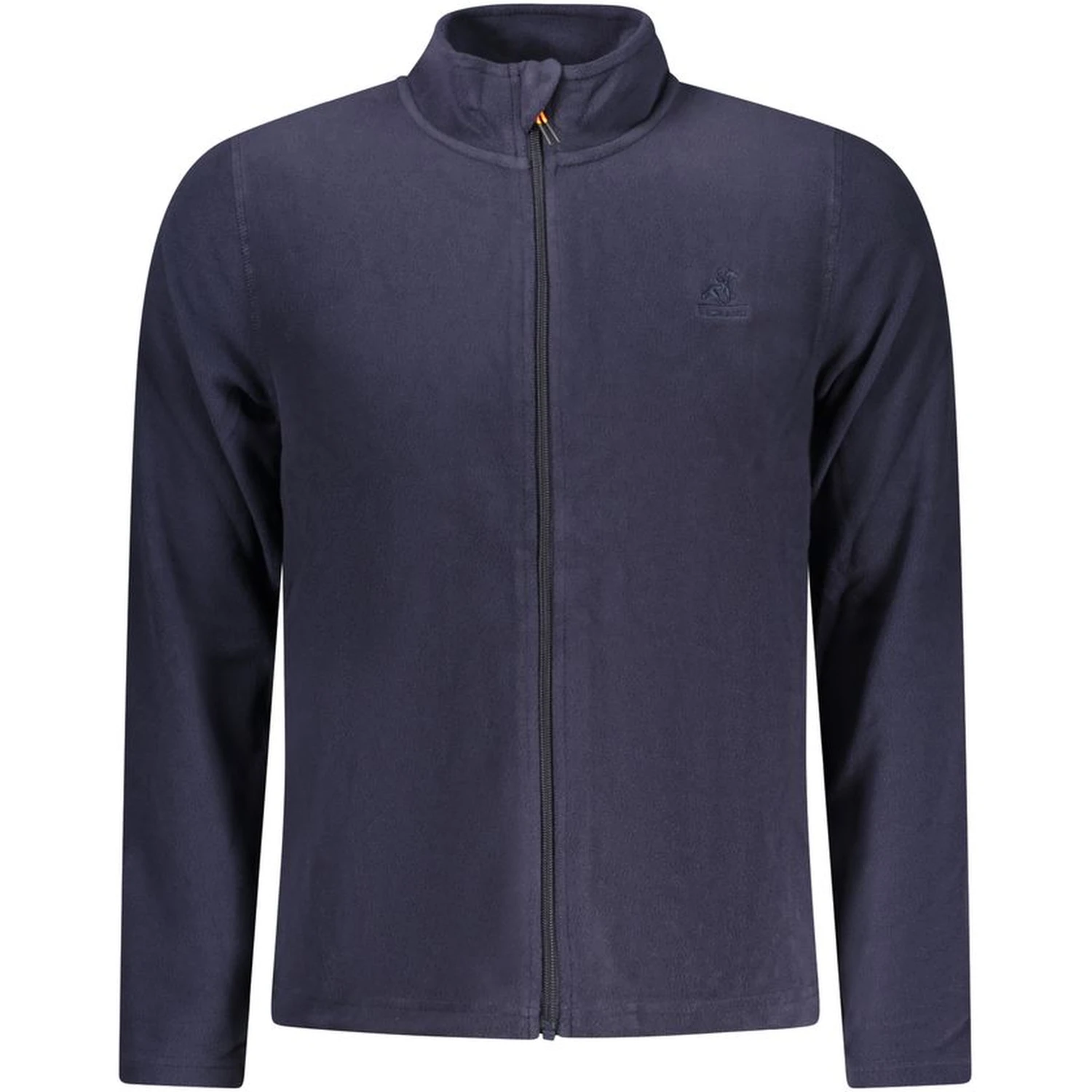 Blue Polyester Men Sweatshirt