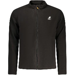 Black Polyester Men's Sweatshirt