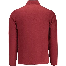 Rosso Polyester Men Sweatshirt