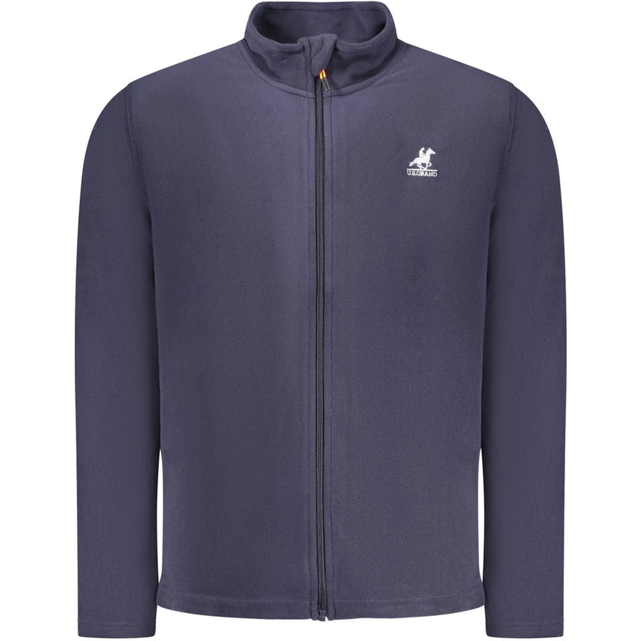 "Blu Polyester Men's Sweatshirt"