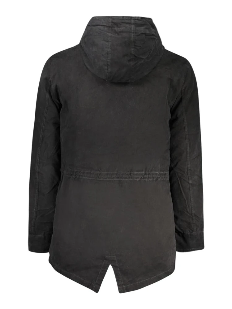 Nero Polyester Men's Parka Jacket alternative