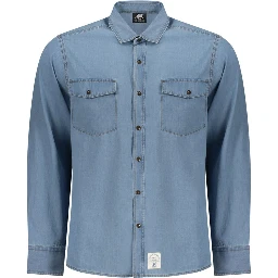 Azzurro Cotton Mens Shirt