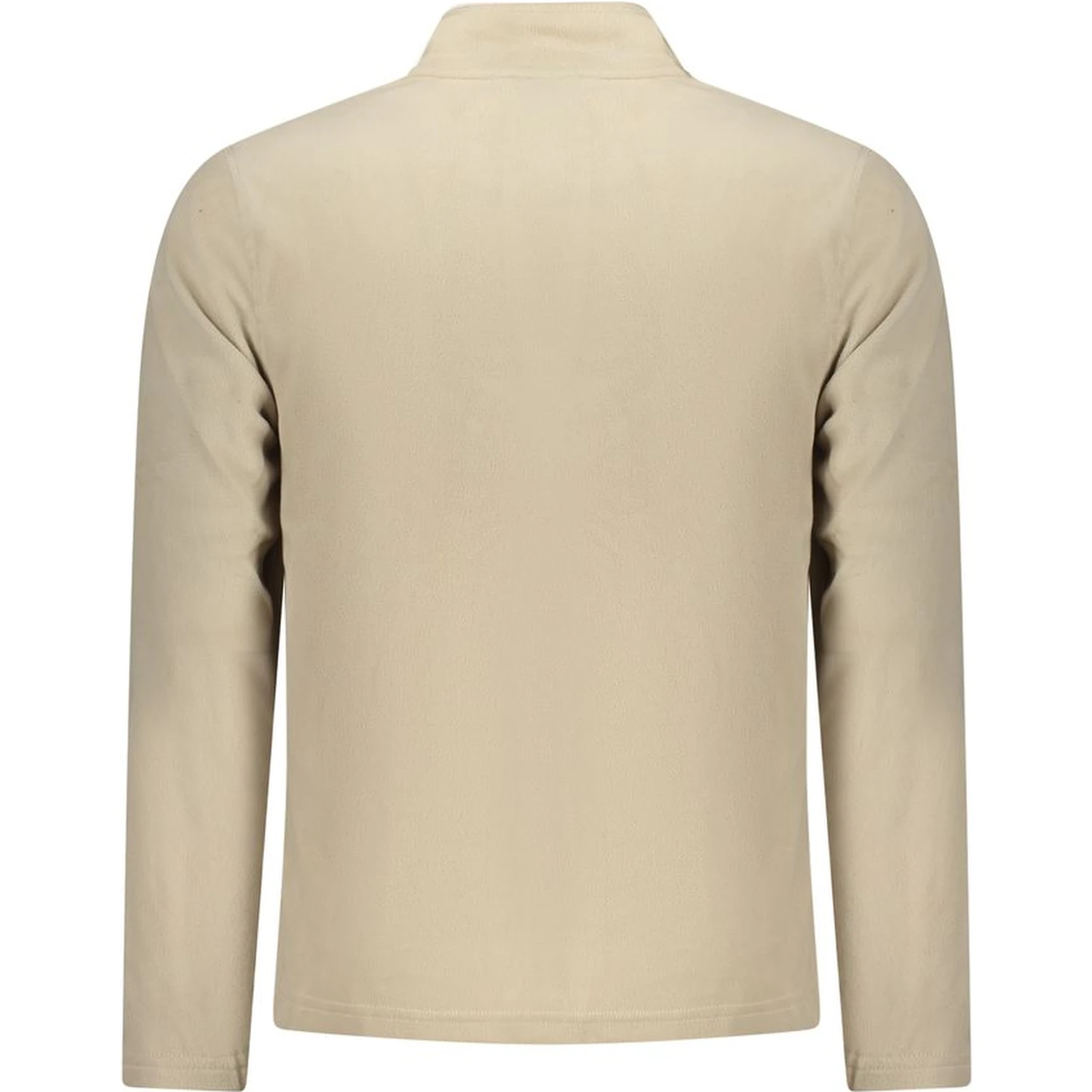 Beige Polyester Mens Sweatshirt