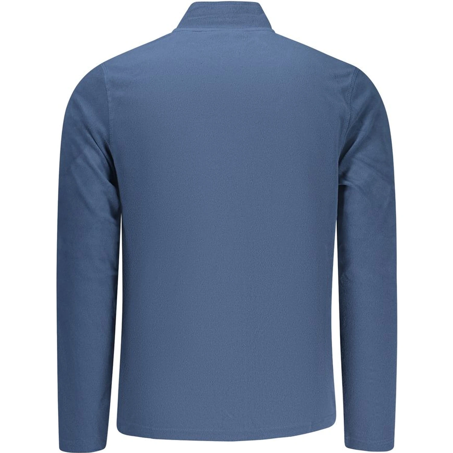 Blue Polyester Men Sweatshirt