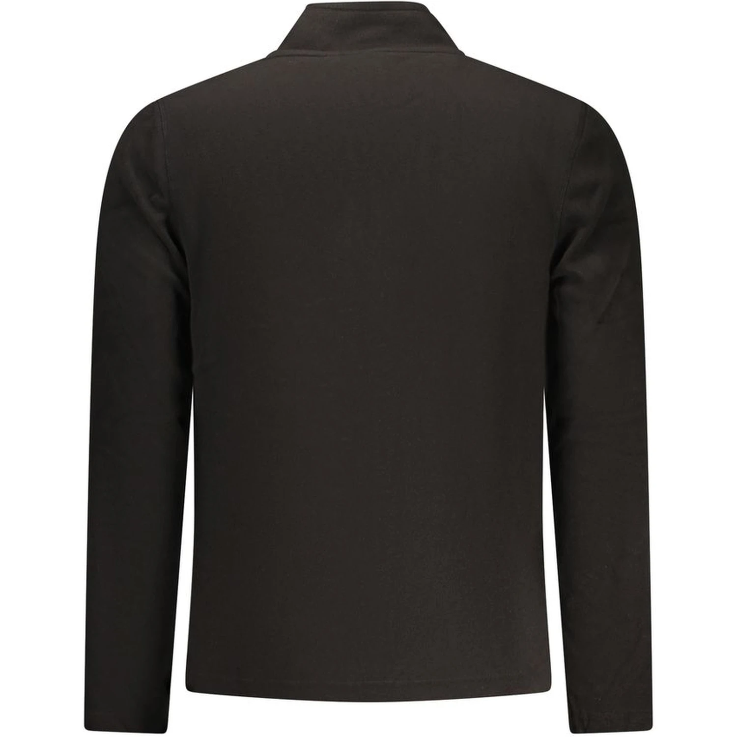 Black Polyester Men's Sweatshirt