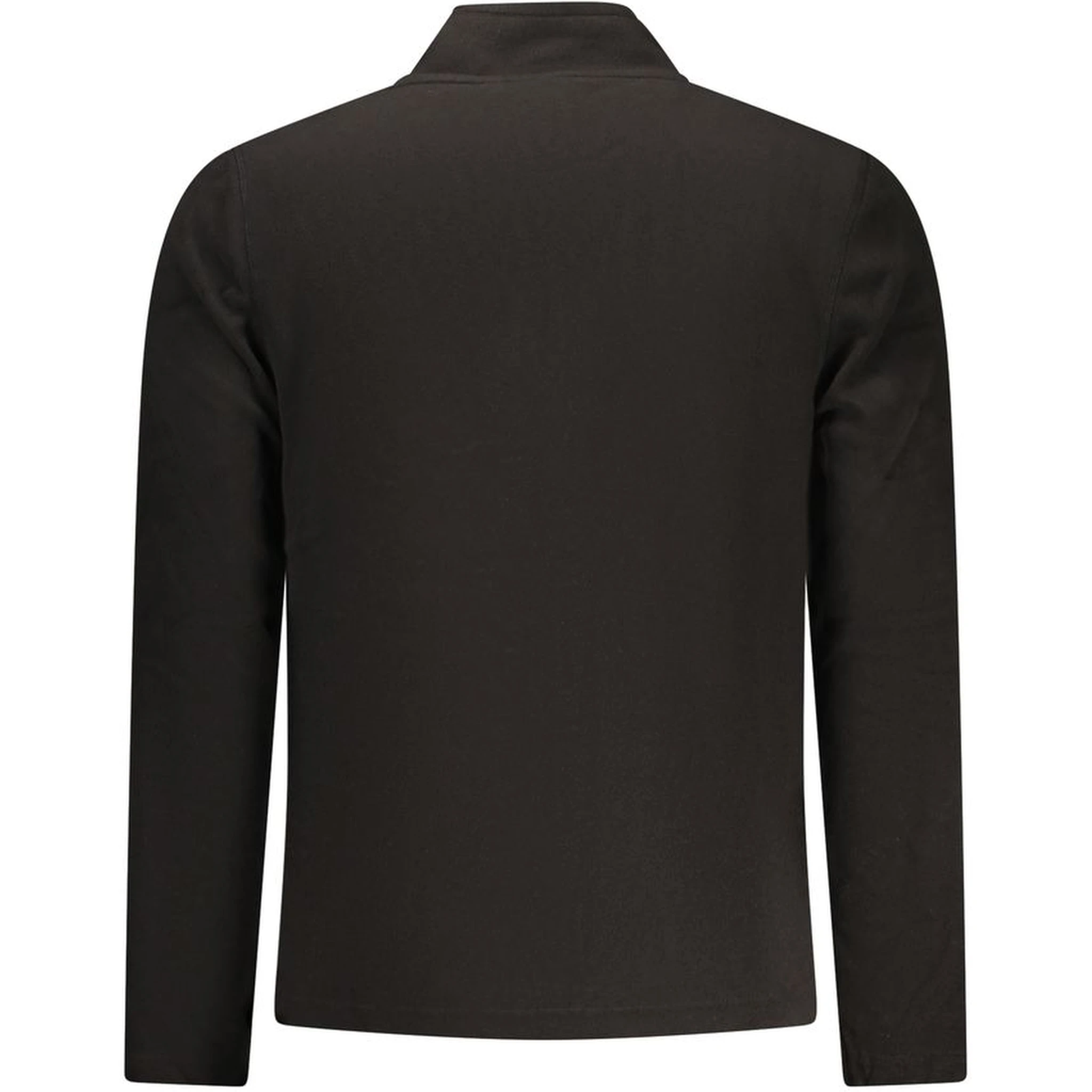 Black Polyester Men's Sweatshirt