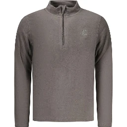 Grigio Polyester Men Sweatshirt
