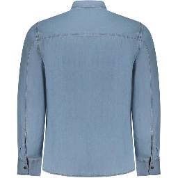 Azzurro Cotton Mens Shirt