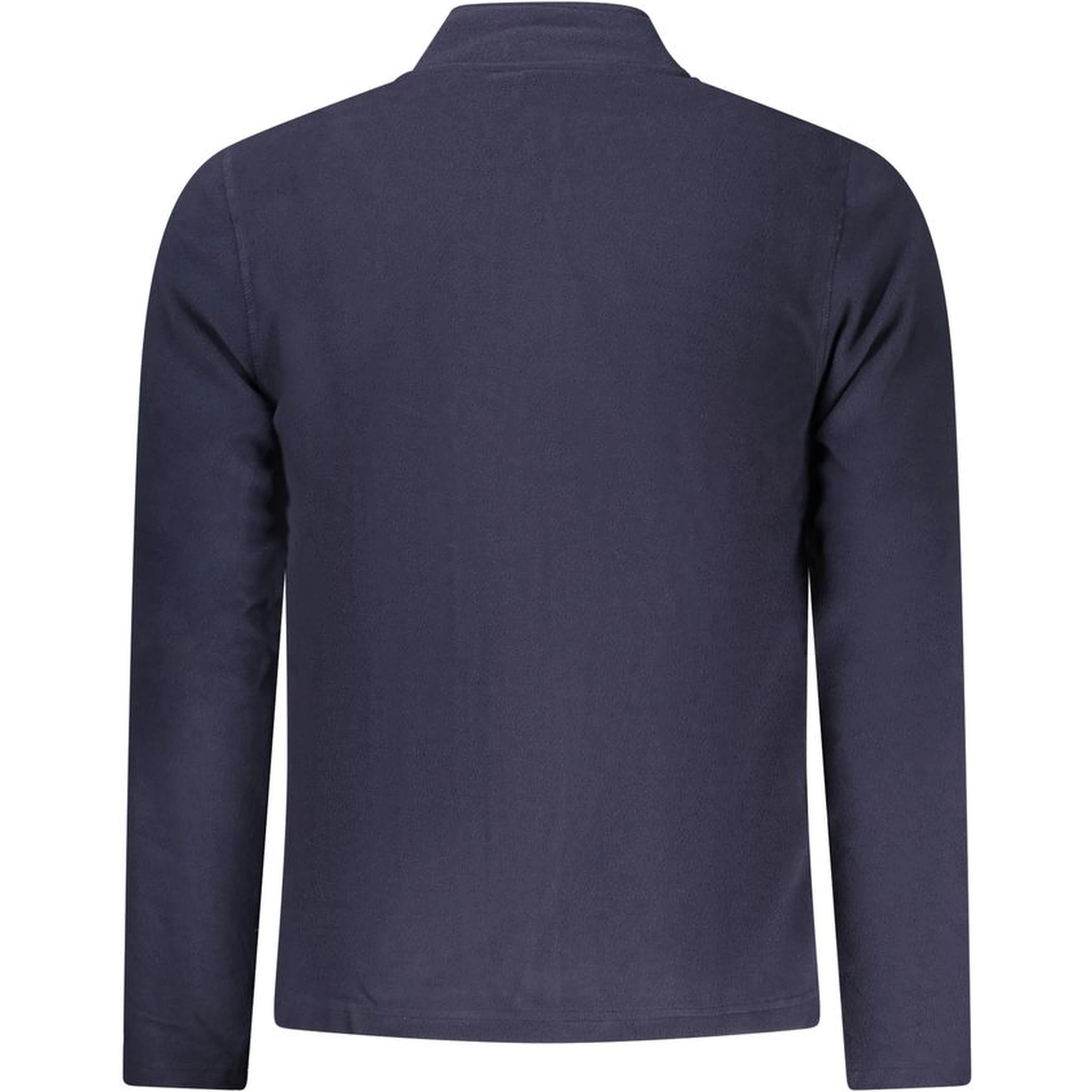 Blue Polyester Men Sweatshirt