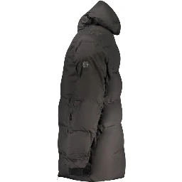 Nero Poliestere Uomo Giubbotto
