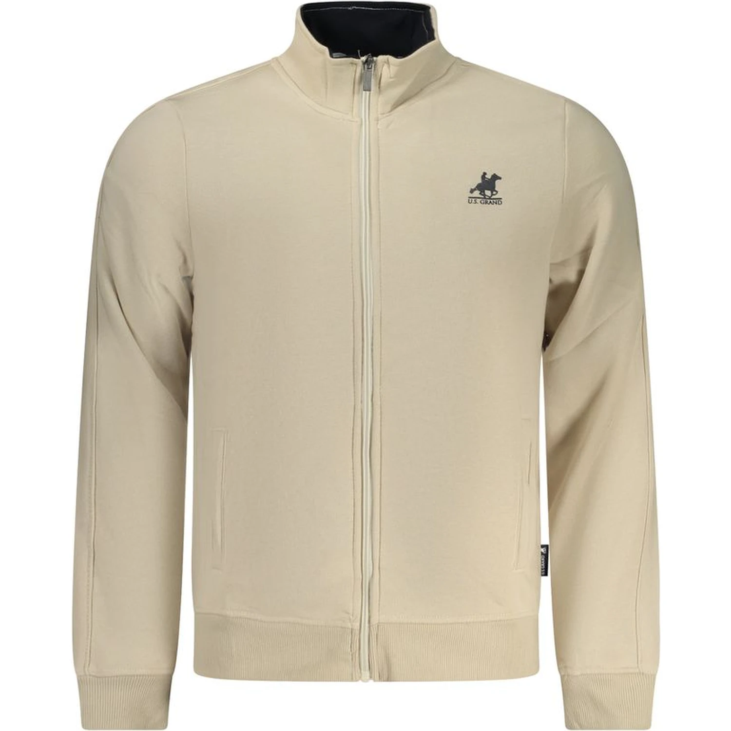 Beige Cotton Men's Sweatshirt