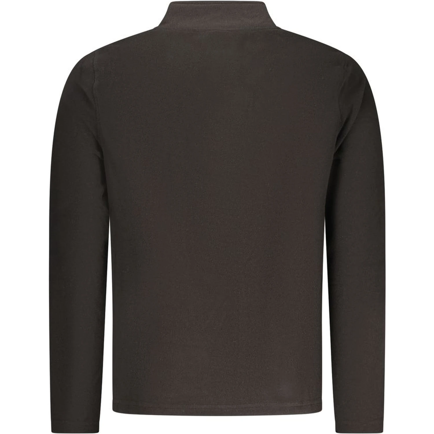 Black Polyester Men's Sweatshirt