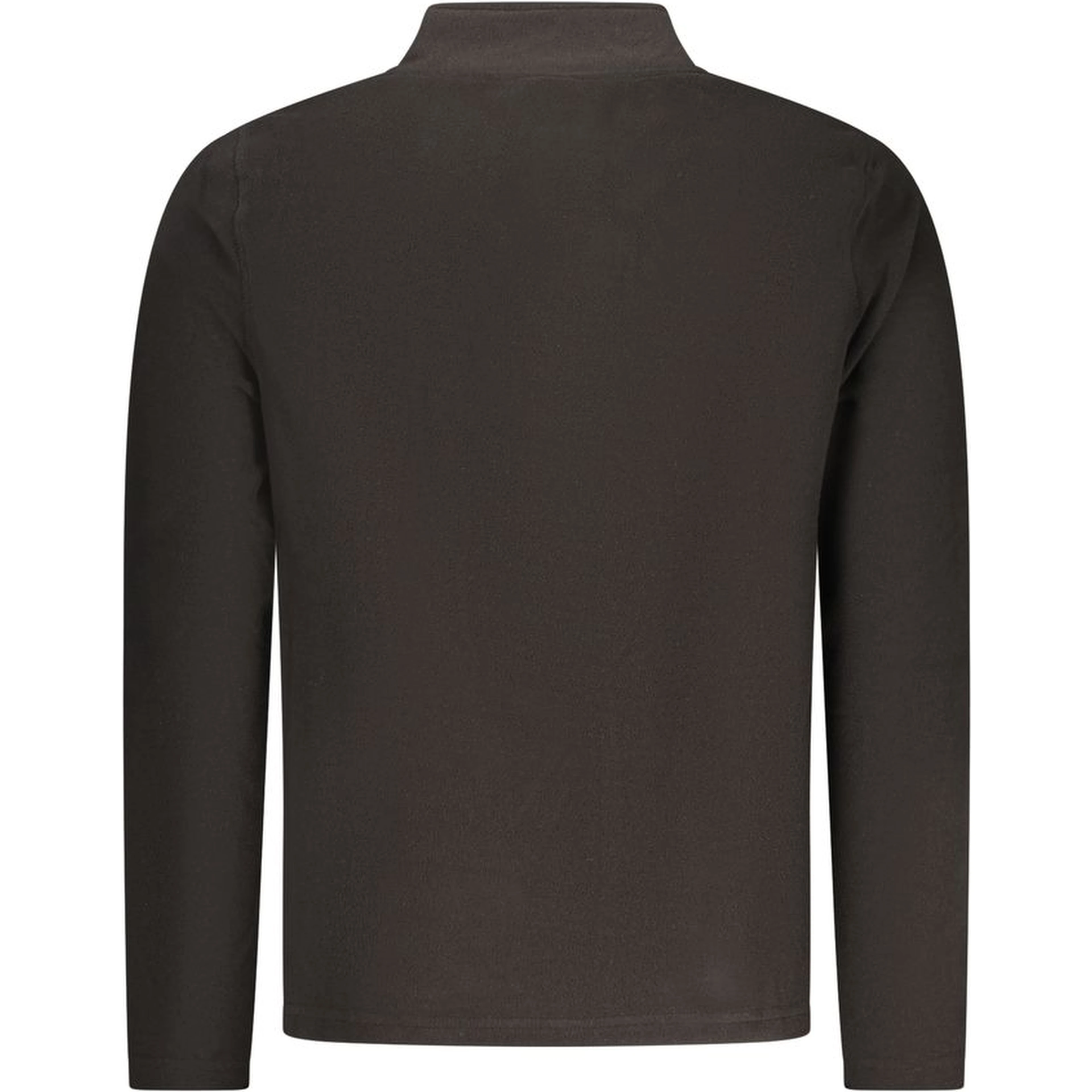 Black Polyester Men's Sweatshirt
