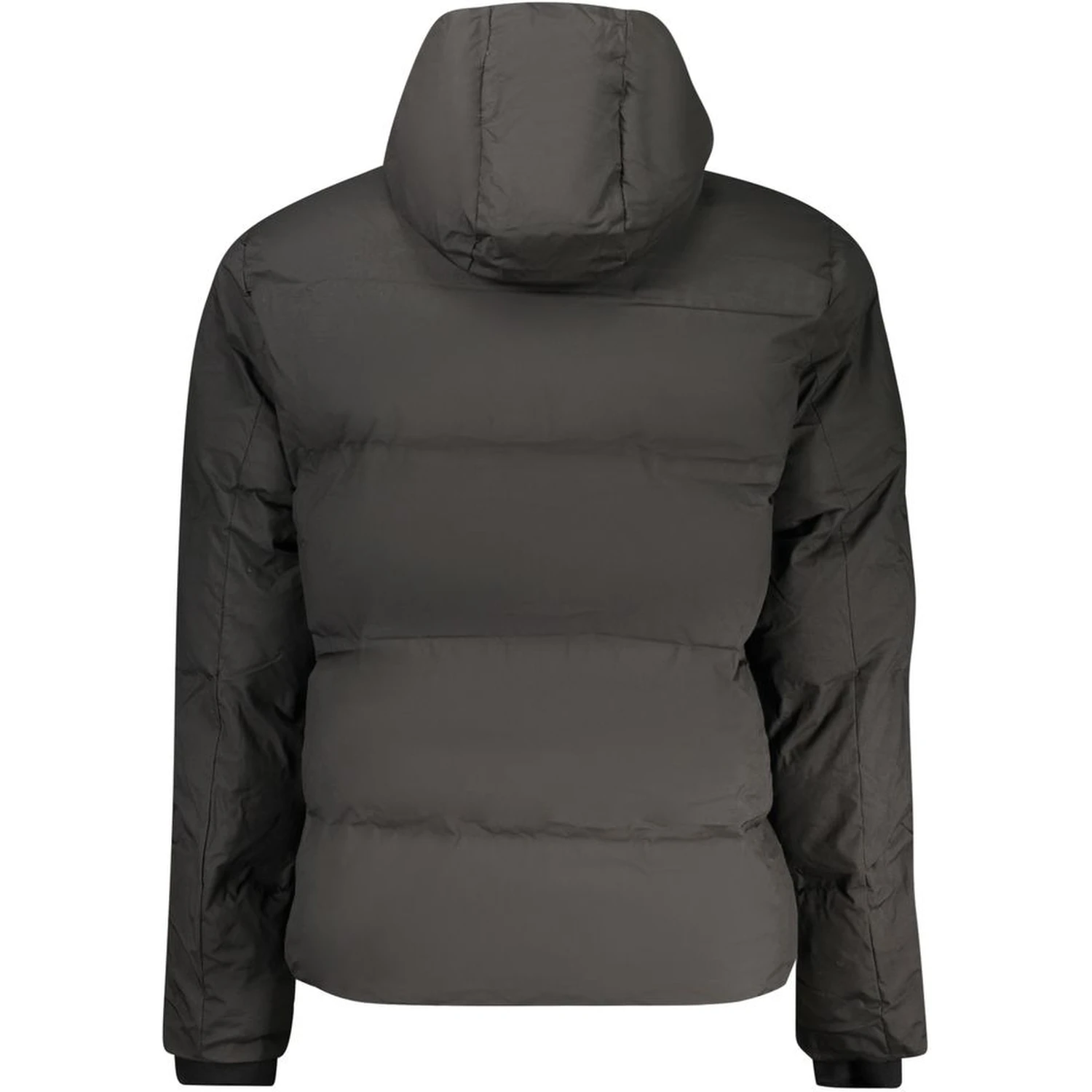 Black Polyester Men's Jacket