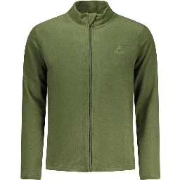 Verde Polyester Men Felpa