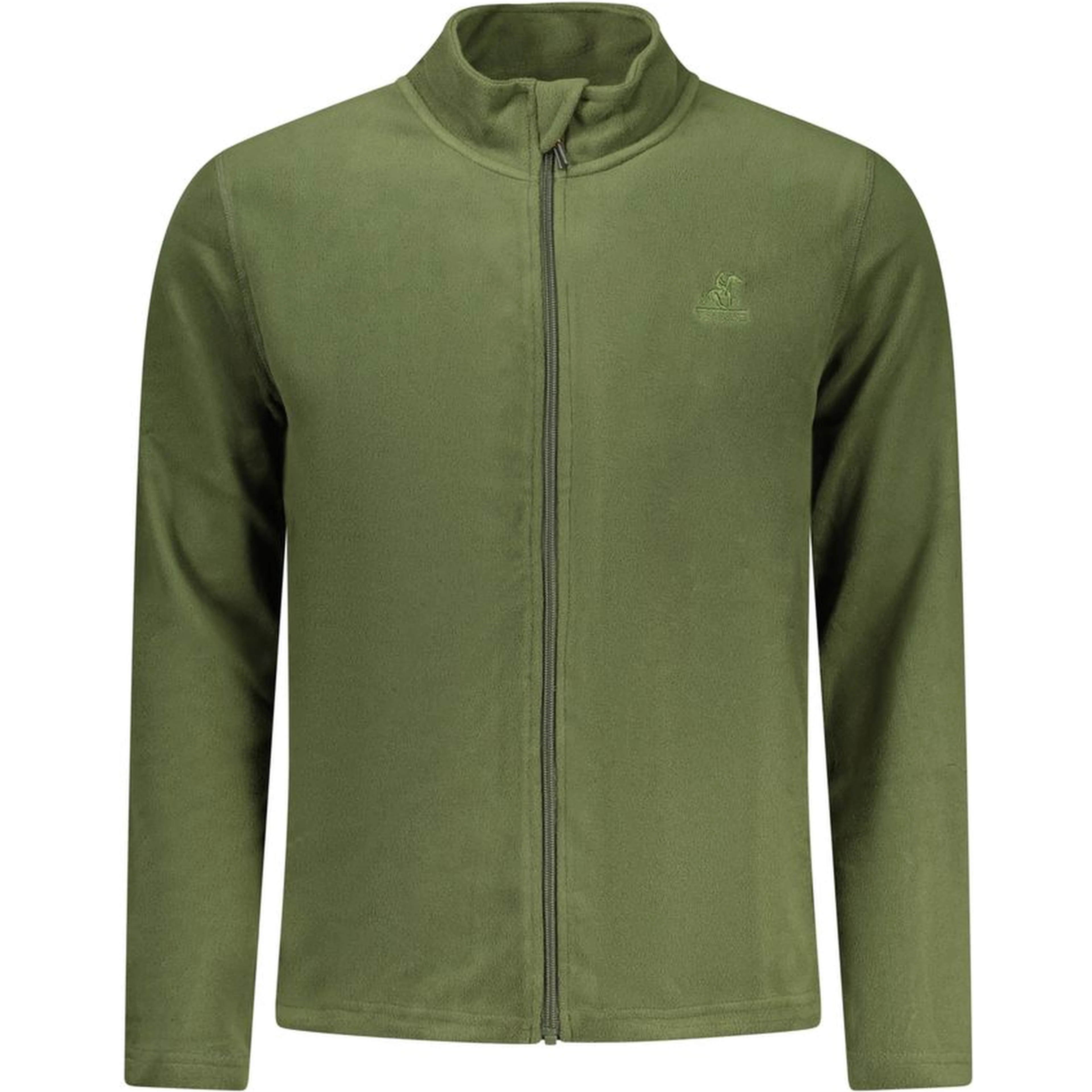 Verde Polyester Men Felpa