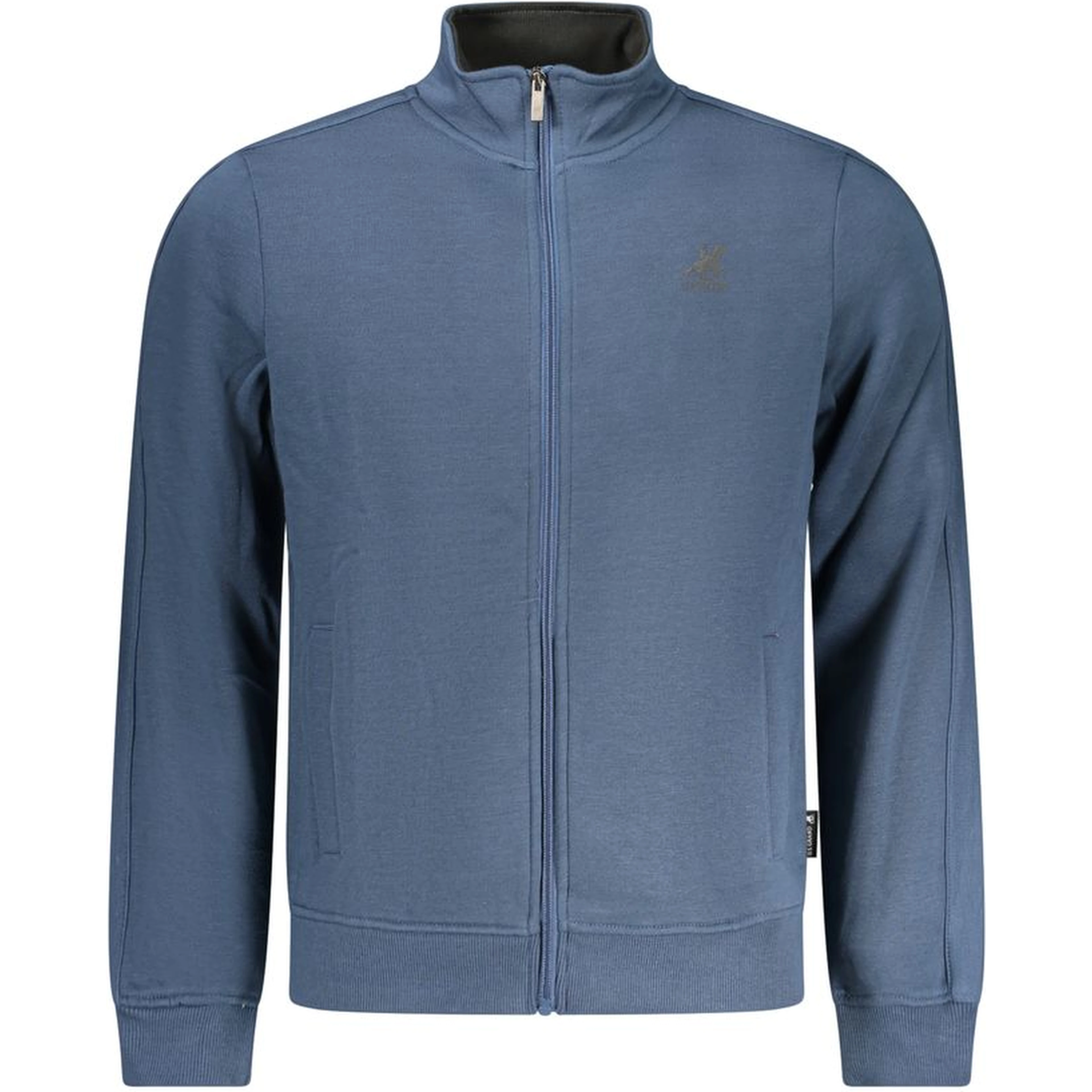 Blue Cotton Men's Sweatshirt