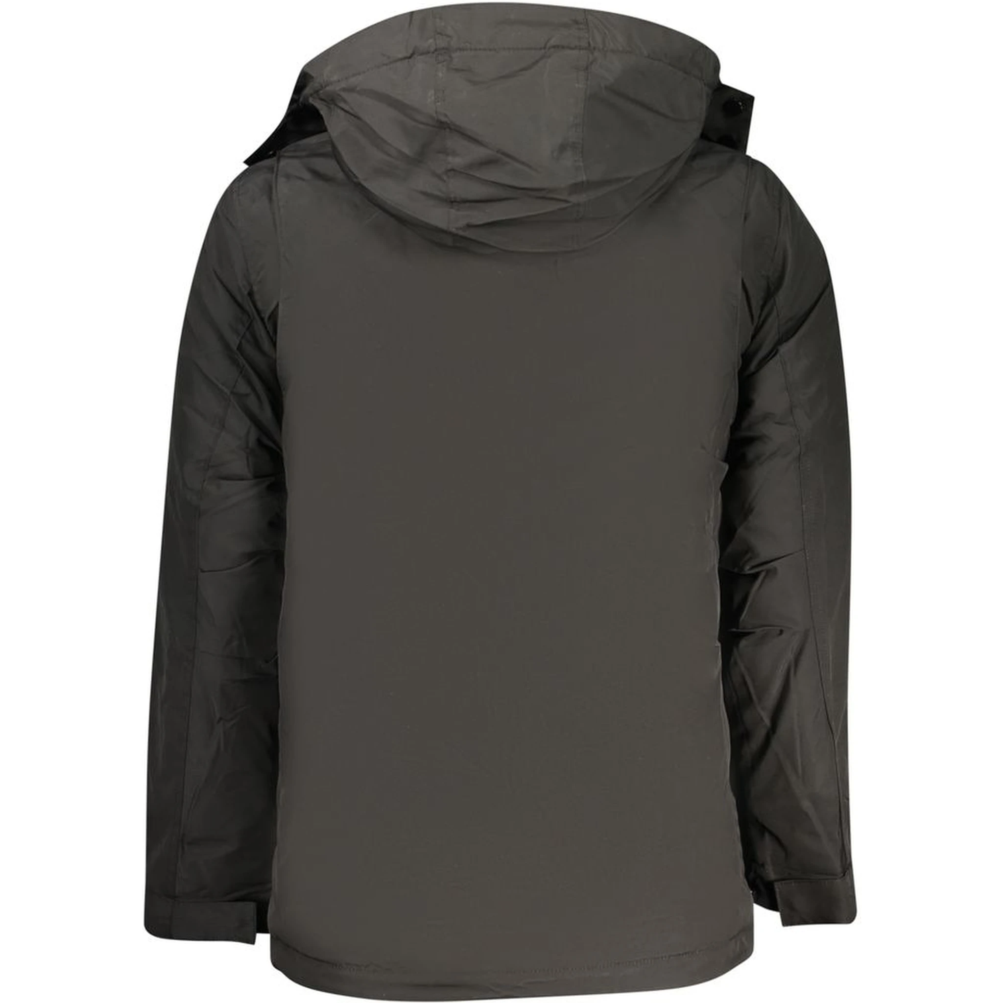 Black Polyester Mens Jacket