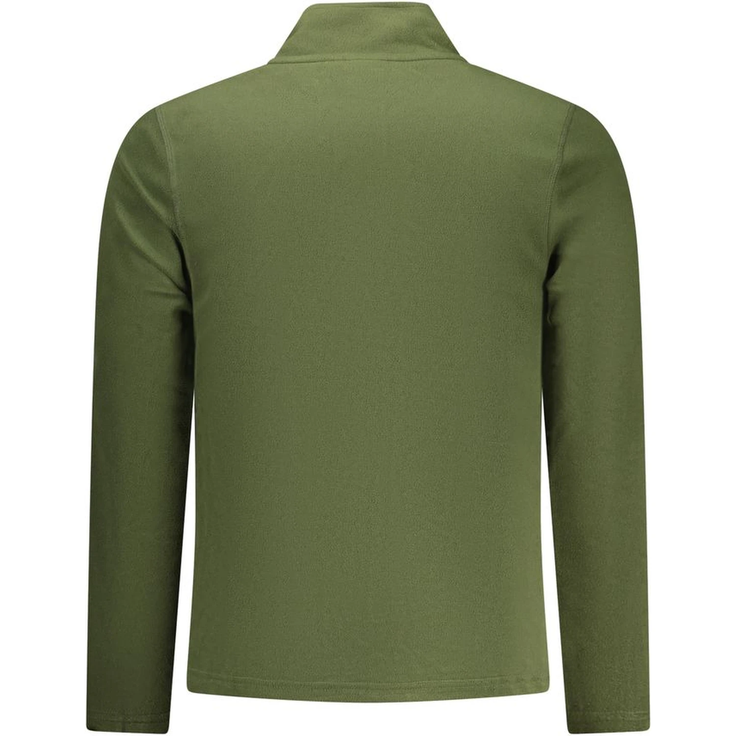 Verde Polyester Men Felpa